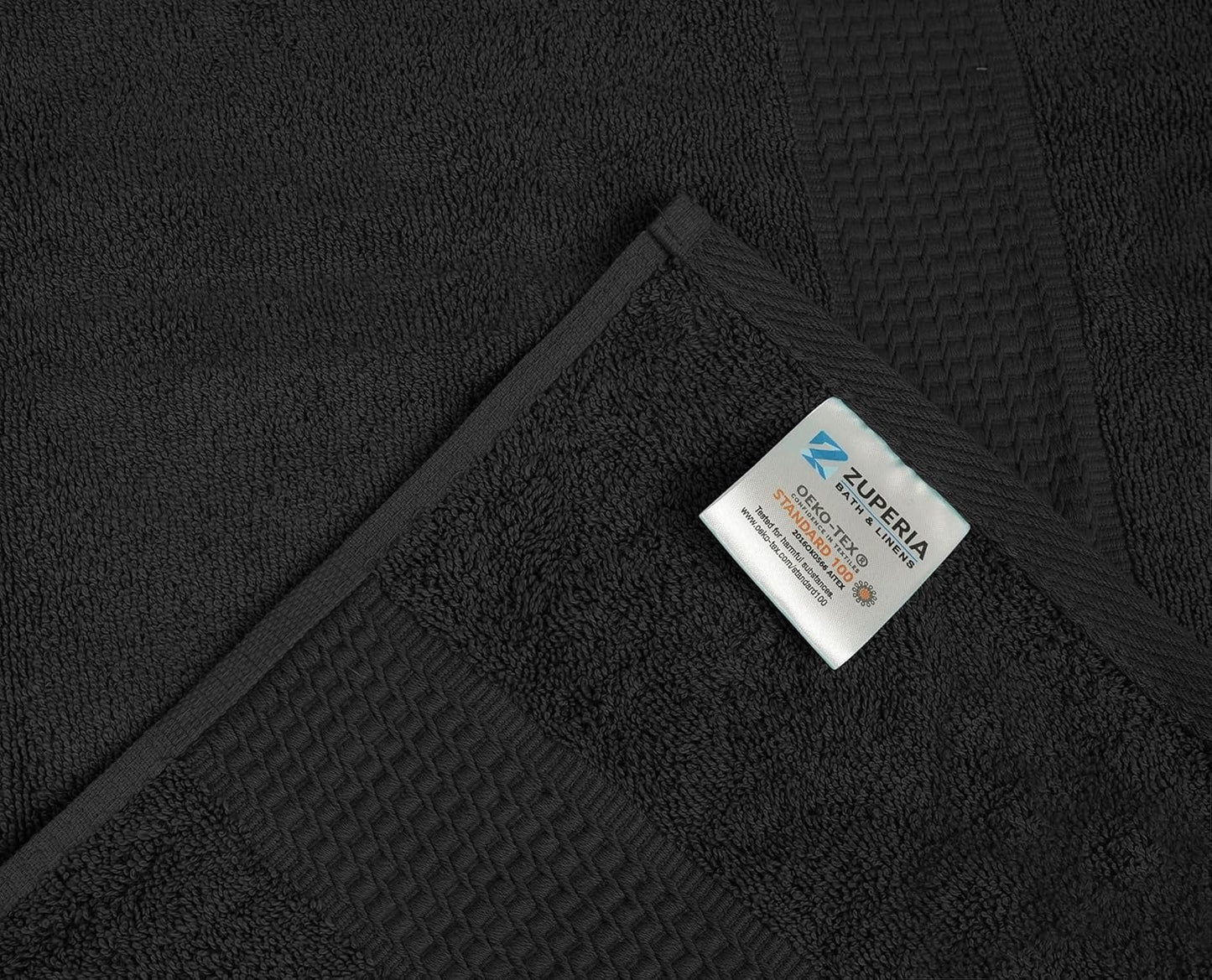 Grey Bath Towels (30 x 60 Inches) – 100% Ring-Spun Cotton | 500 GSM | Pack of 4