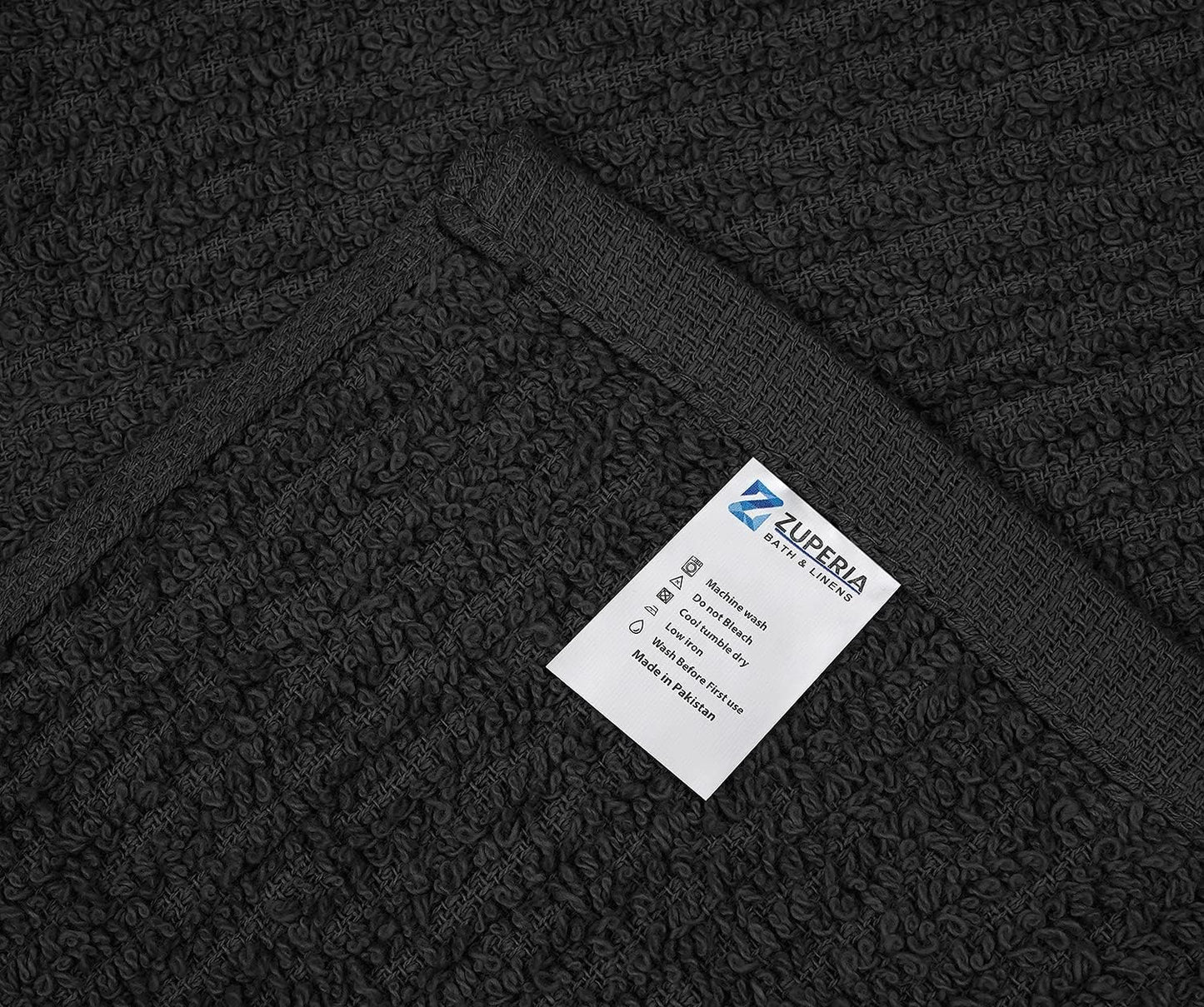 Bar Mop Towels Grey – 16" x 19" | 100% Ring-Spun Cotton | 32 Oz per Dzn