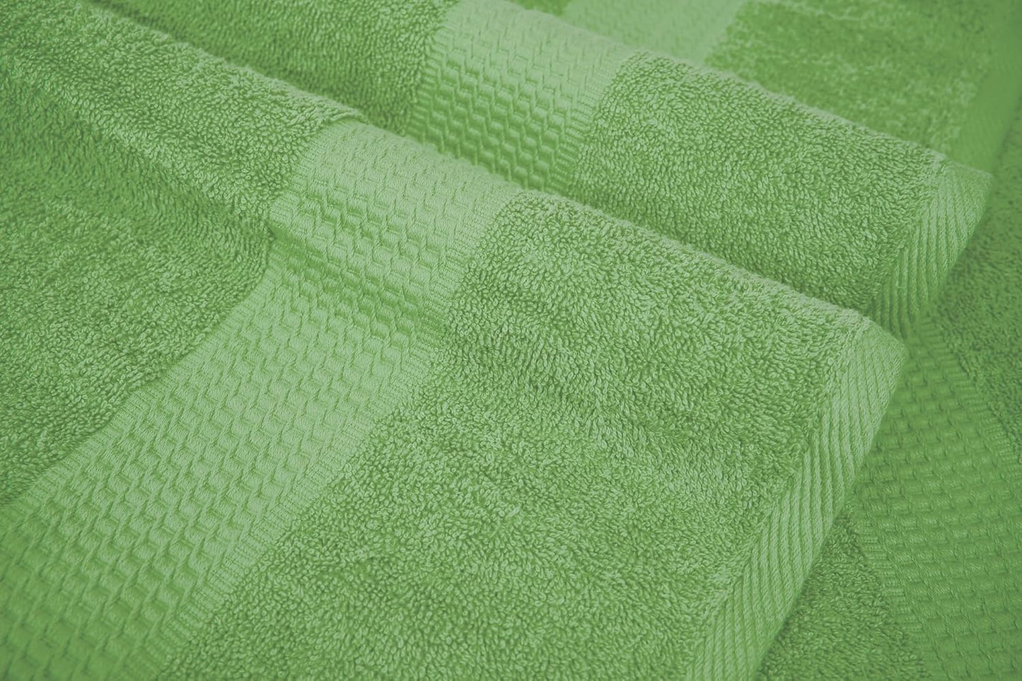 Sage Bath Towels (30 x 60 Inches) – 100% Ring-Spun Cotton | 500 GSM | Pack of 4