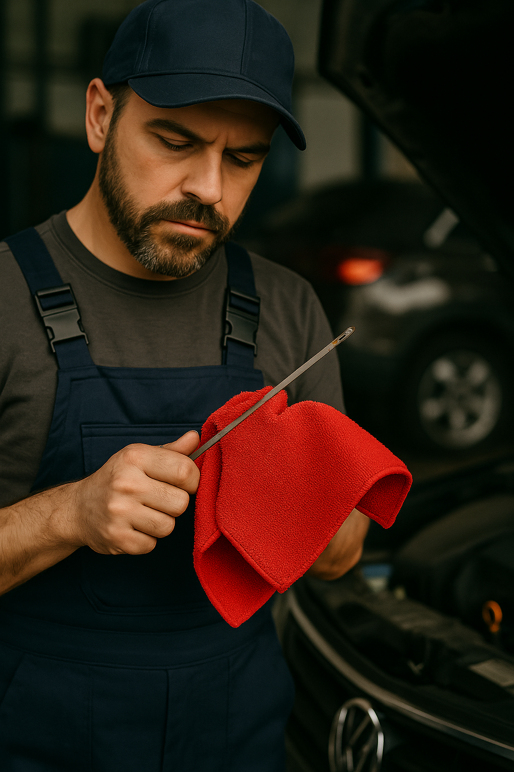 14x14 Microfiber Cleaning Towels – 50 Pack |Red|