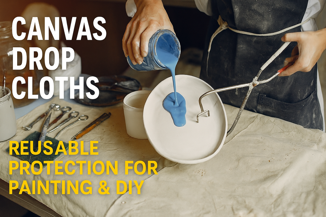 Canvas Drop Cloths: The Durable, Reusable Must-Have for Painting, Renovation, and DIY Projects