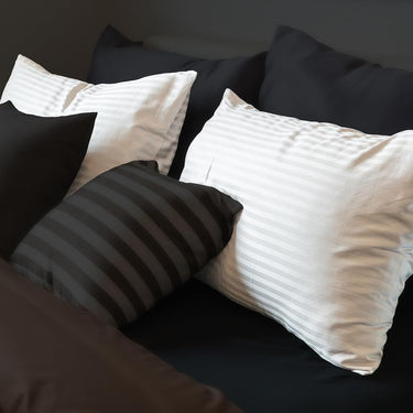 ZUPERIA Satin Stripe Hotel Pillows