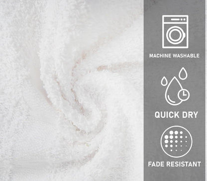 Cotton Wash Cloths (12x12 Inches) - | 100% Cotton | 1Lbs per Dzn