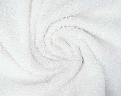 Bulk White Bath Towels – 20" x 40" | 100% Cotton | 400 GSM |Pack of 12