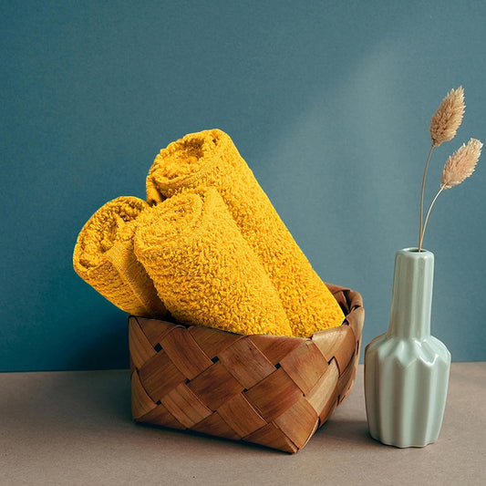 Bar Mop Towels Yellow – 16" x 19" | 100% Ring-Spun Cotton | 32 Oz per Dzn