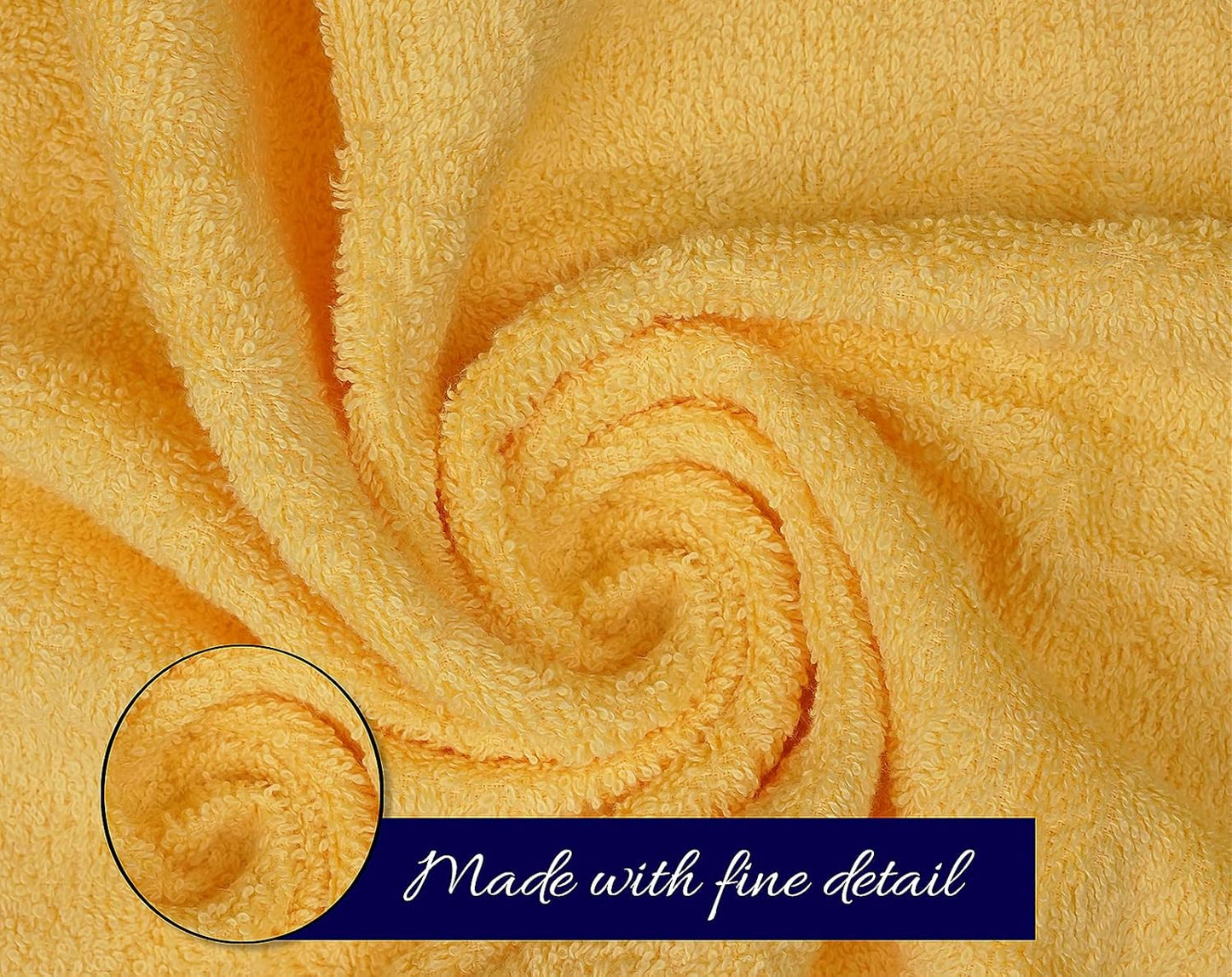 Premium Multicolor Hand Towels Colors – 100% Cotton | 16" x 28"| 500 GSM | Pack of 10