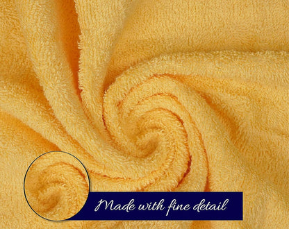 Premium Multicolor Hand Towels Colors – 100% Cotton | 16" x 28"| 500 GSM | Pack of 10