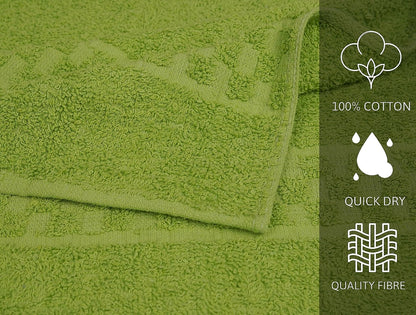 Multicolor Bath Towels (30x54 Inches) – 100% Cotton | 450 GSM | Pack of 7