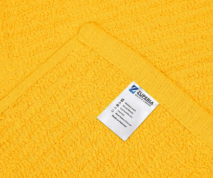 Bar Mop Towels Yellow – 16" x 19" | 100% Ring-Spun Cotton | 32 Oz per Dzn
