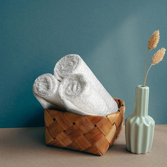 Bar Mop Towels White – 16" x 19" | 100% Ring-Spun Cotton | 32 Oz per Dzn