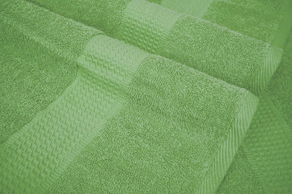 Sage Bath Towels (30 x 60 Inches) – 100% Ring-Spun Cotton | 500 GSM | Pack of 4