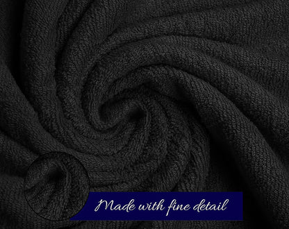 Bath Towels (27 x 54 Inches) – 100% Cotton | 500 GSM | Pack of 8
