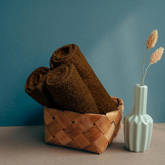 Bar Mop Towels Brown – 16" x 19" | 100% Ring-Spun Cotton | 32 Oz per Dzn