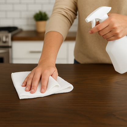 Premium Microfiber Cleaning Cloth – 12x12 Inch -White