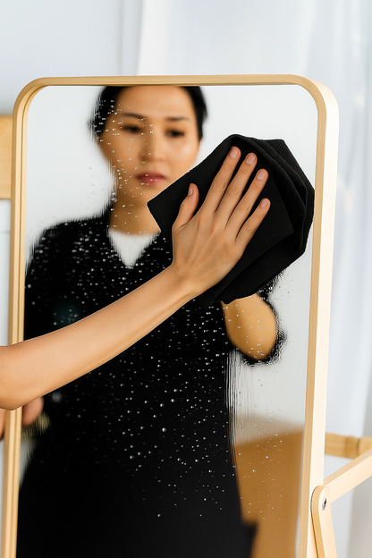 Bulk 16x16 Microfiber Towels -GSM 280 |Black| 500 PCS