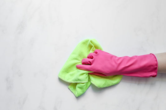 Premium Microfiber Cleaning Cloth – 12x12 Inch - Pack of 12 -Green