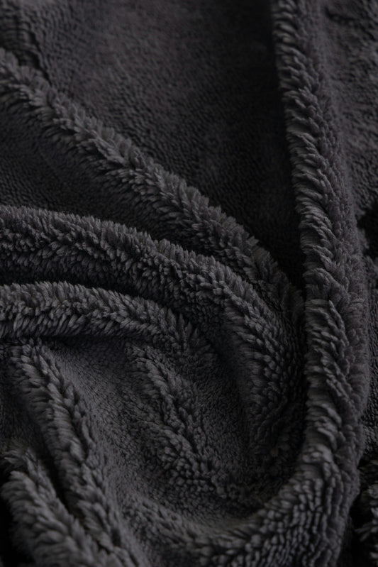 Premium Microfiber Cleaning Cloth – 12x12 Inch -Black
