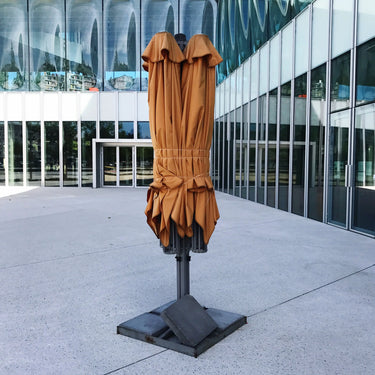 4-Piece 200lb Capacity Heavy-Duty Cantilever Offset Patio Umbrella Stand