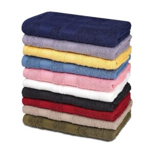 Premium Multicolor Hand towels 16 x 28 Inches - 4lbs/dz (10 Pack)