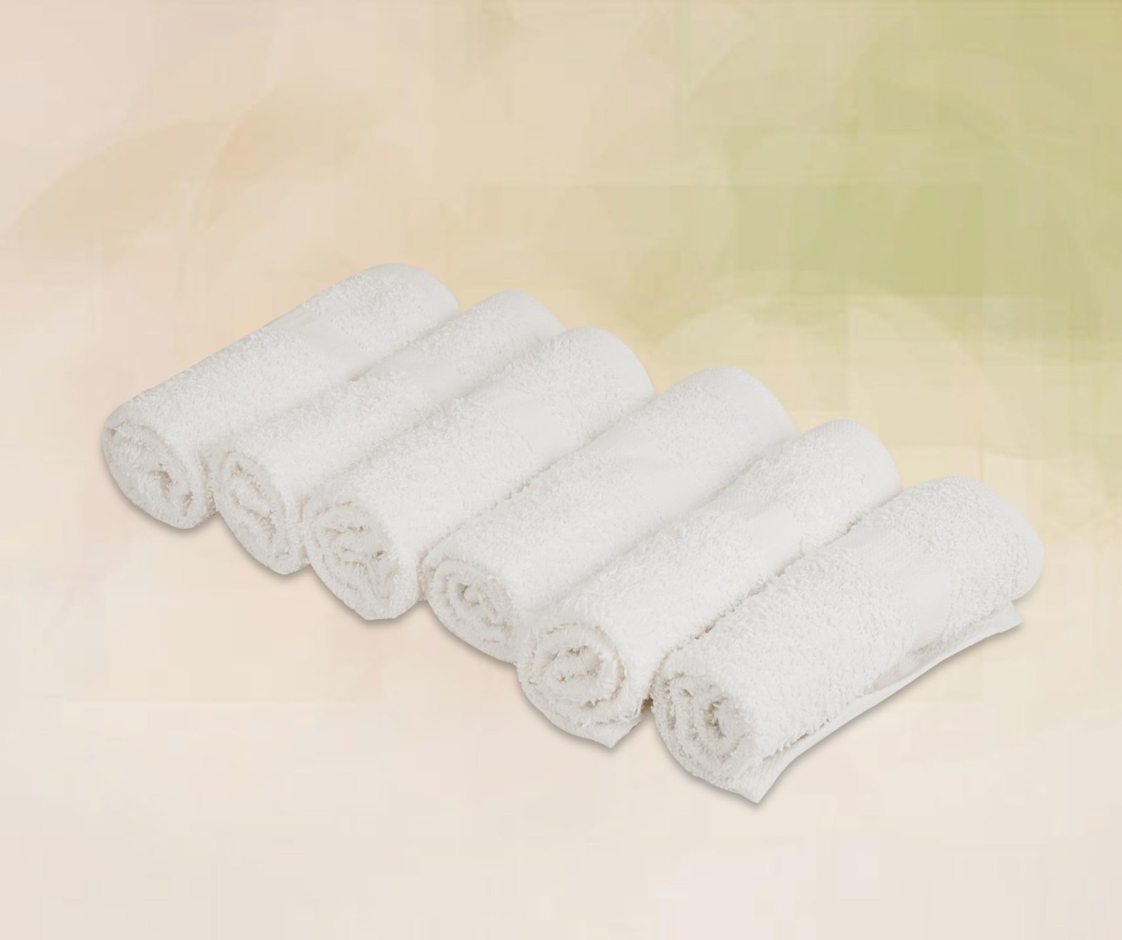 Economy White Washcloths 12 x 12 Inches - .75 lb/dz - Image 6