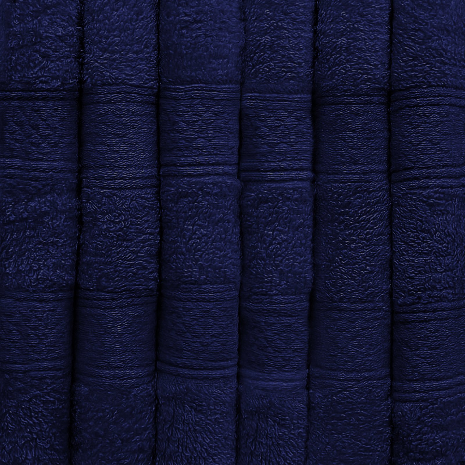 Premium Navy Blue Hand towels 16 x 28 Inches - 4lbs/dz (6 Pack) - Image 2