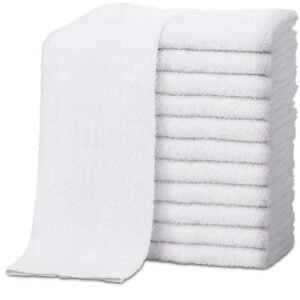 16 x 19 White Terry Barmops - 28 Oz/dz