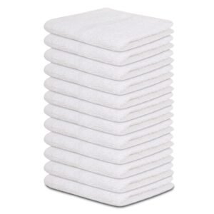 Standard White Hand Towels 16 x 27 Inches - 3 lbs/dz