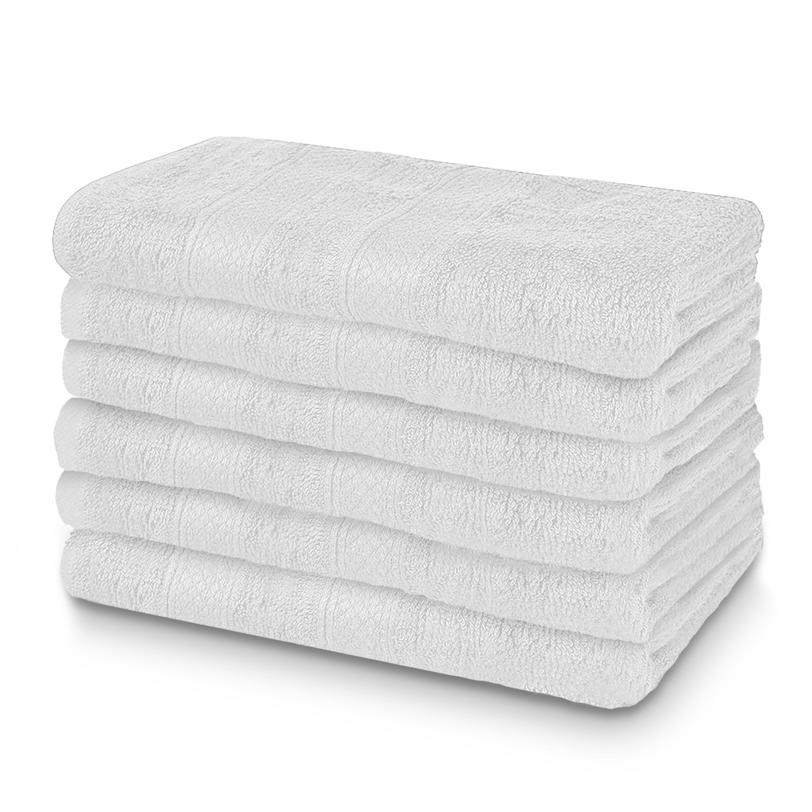 Premium White Hand towels 16 x 28 Inches - 4lbs/dz