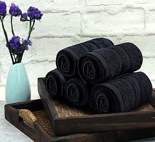Black Salon towels 16 x 27 - 450 GSM (12 Pack) - Image 6